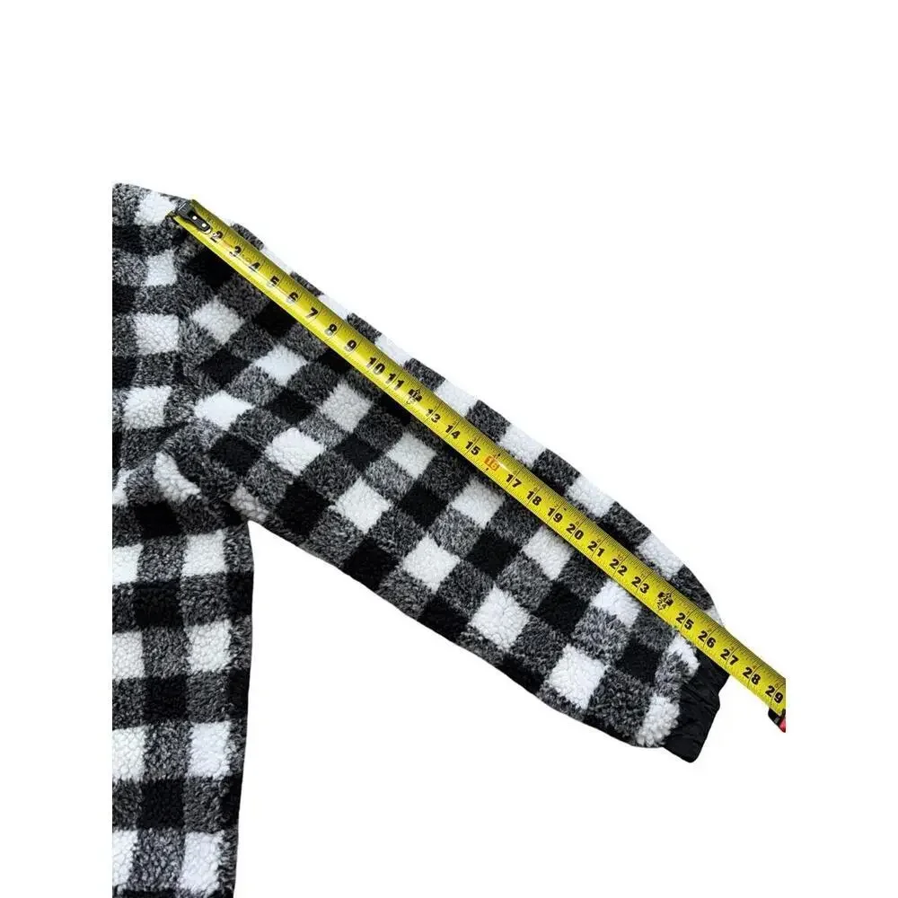 UGG Mace reversible sherpa jacket XXL New Without Tag Black White - Picture 5 of 10